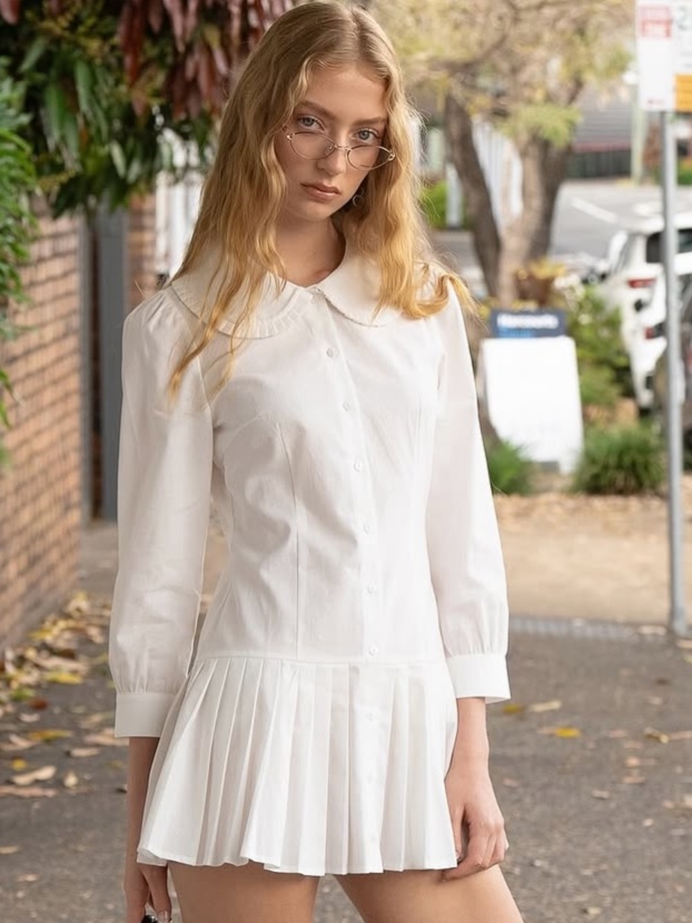 my mum made it long sleeve shirt dress